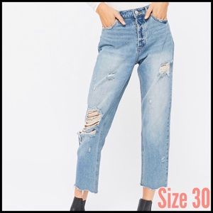 UO BDG High-Waisted Slim Straight Jeans